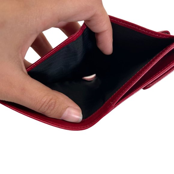 Authentic Salvatore Ferragamo Wallet Gancini Bifold Leather Vintage - Picture 12 of 12